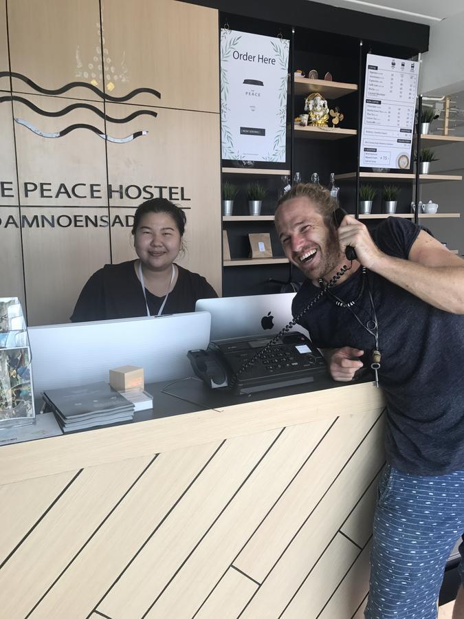 The Peace Hostel Damnoen Saduak Bagian luar foto